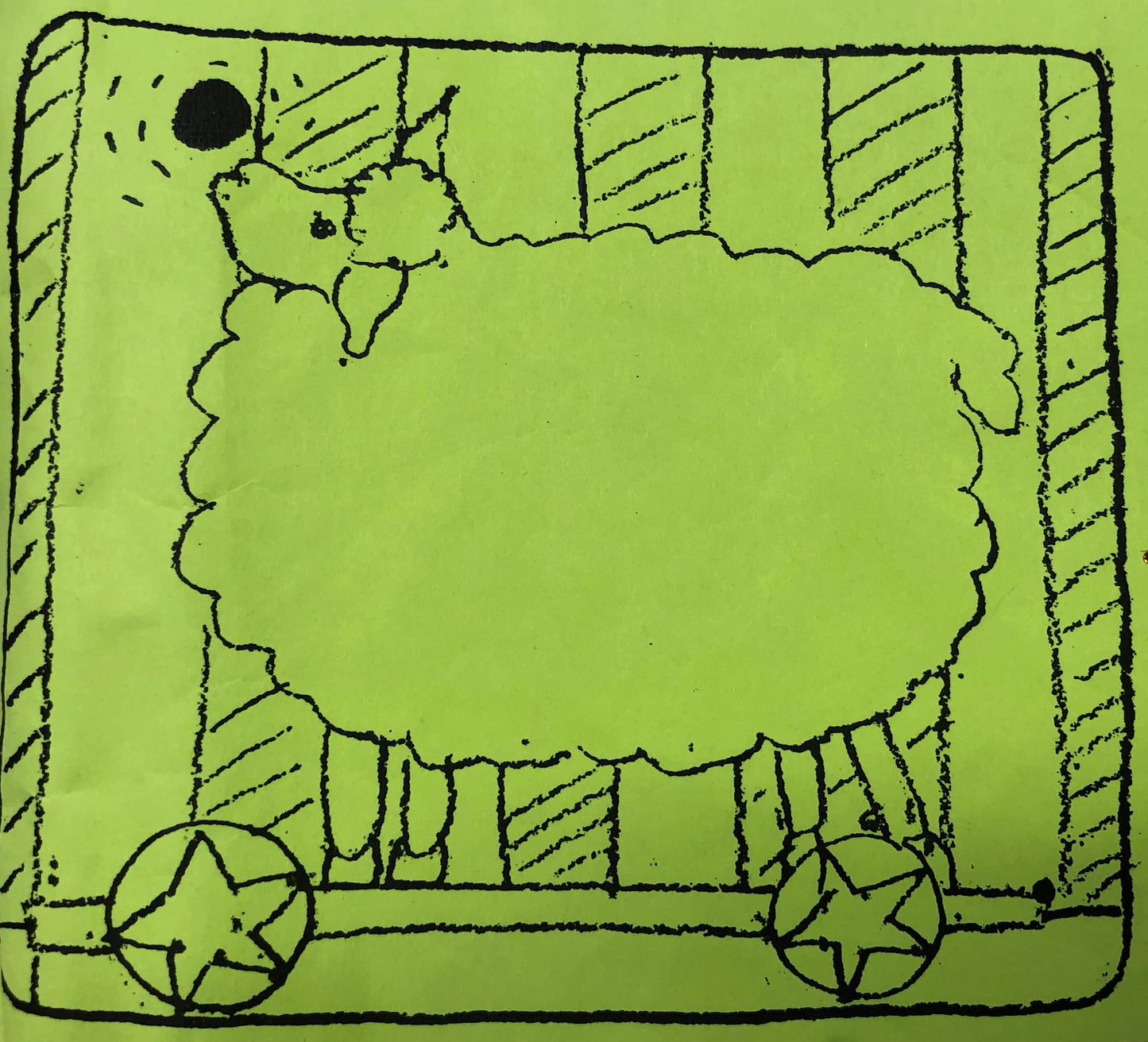 Pattern- Circus Train, Sheep