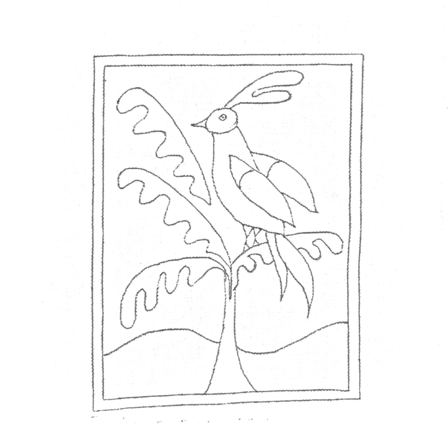 Discount Patterns - Parrot Reward, on monk's cloth