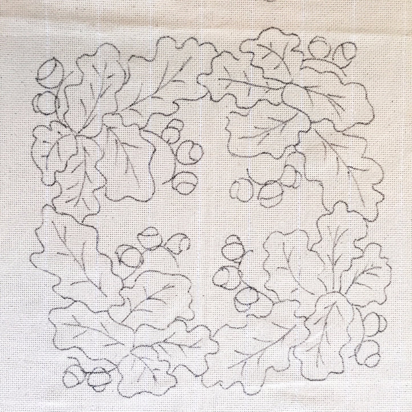 Green Mountain Design - Oak Leaves "A" - 24x34.5 - Rug Hooking Supplies