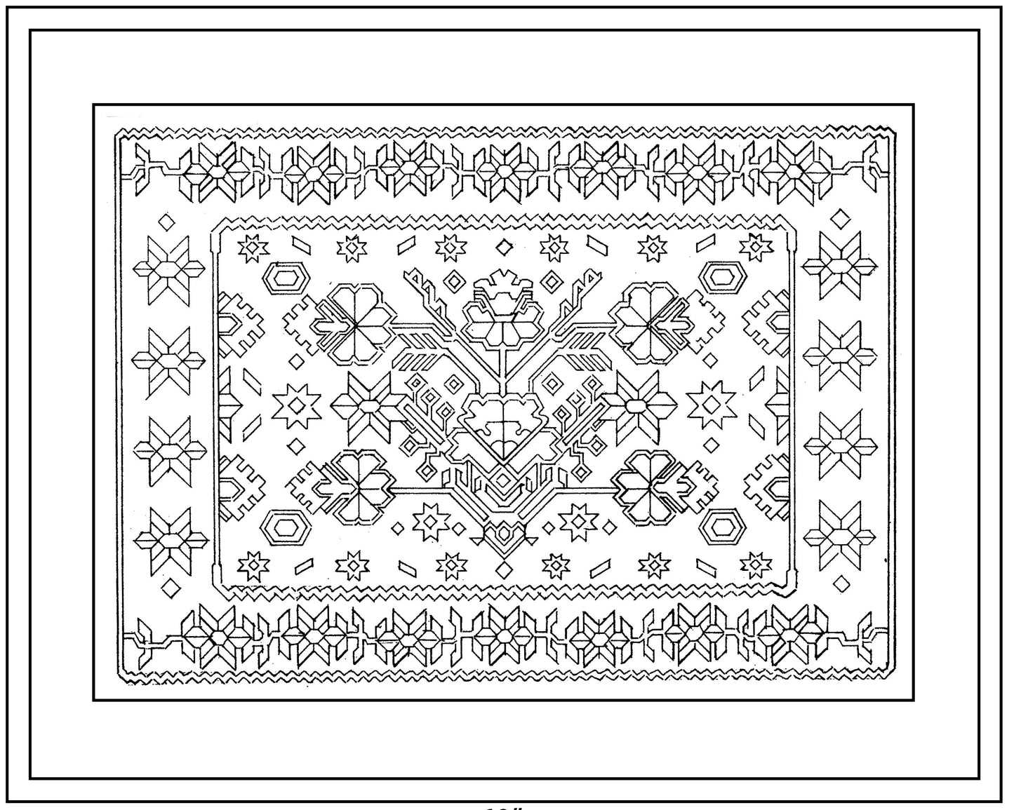 DiFranza Designs - Russian Oriental - Rug Hooking Supplies
