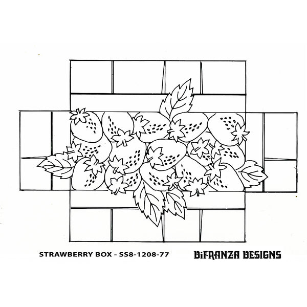 DiFranza Designs - Strawberry Box Brick Cover - Rug Hooking Supplies