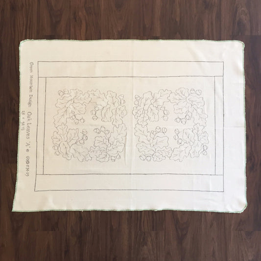 Green Mountain Design - Oak Leaves "A" - 24x34.5 - Rug Hooking Supplies