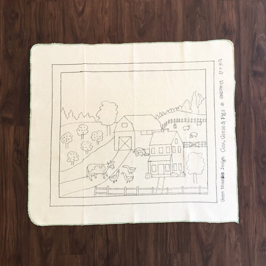 Green Mountain Design - Cow, Geese & Pigs - Rug Hooking Supplies