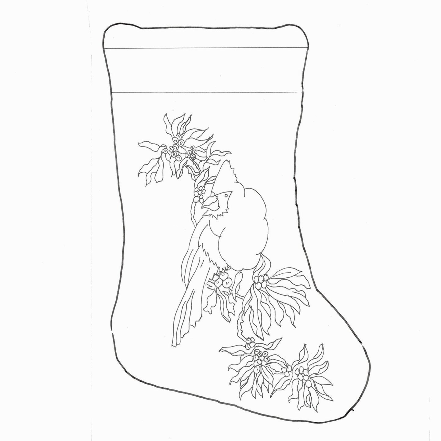 Green Mountain Design - Cardinal - Rug Hooking Supplies