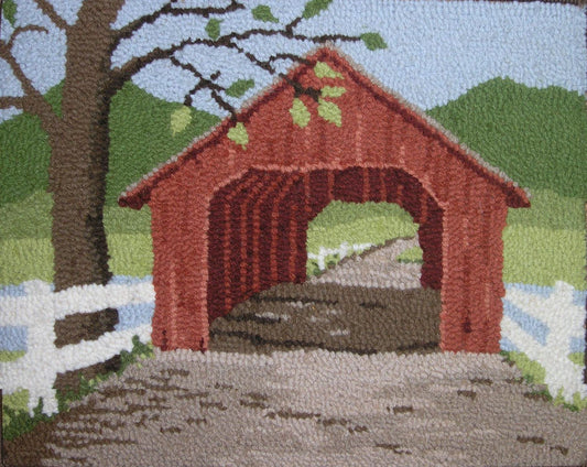 DiFranza Designs - Covered Bridge - Rug Hooking Supplies