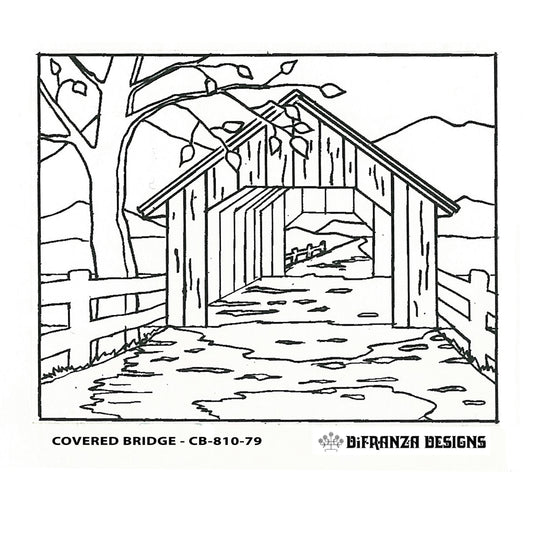 Kit - Covered Bridge - Rug Hooking Supplies