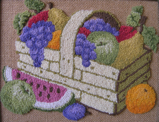 DiFranza Designs - Fruit Basket - Rug Hooking Supplies