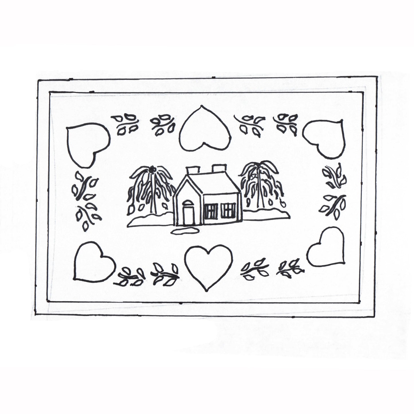 Green Mountain Design - Heart & Home - Rug Hooking Supplies