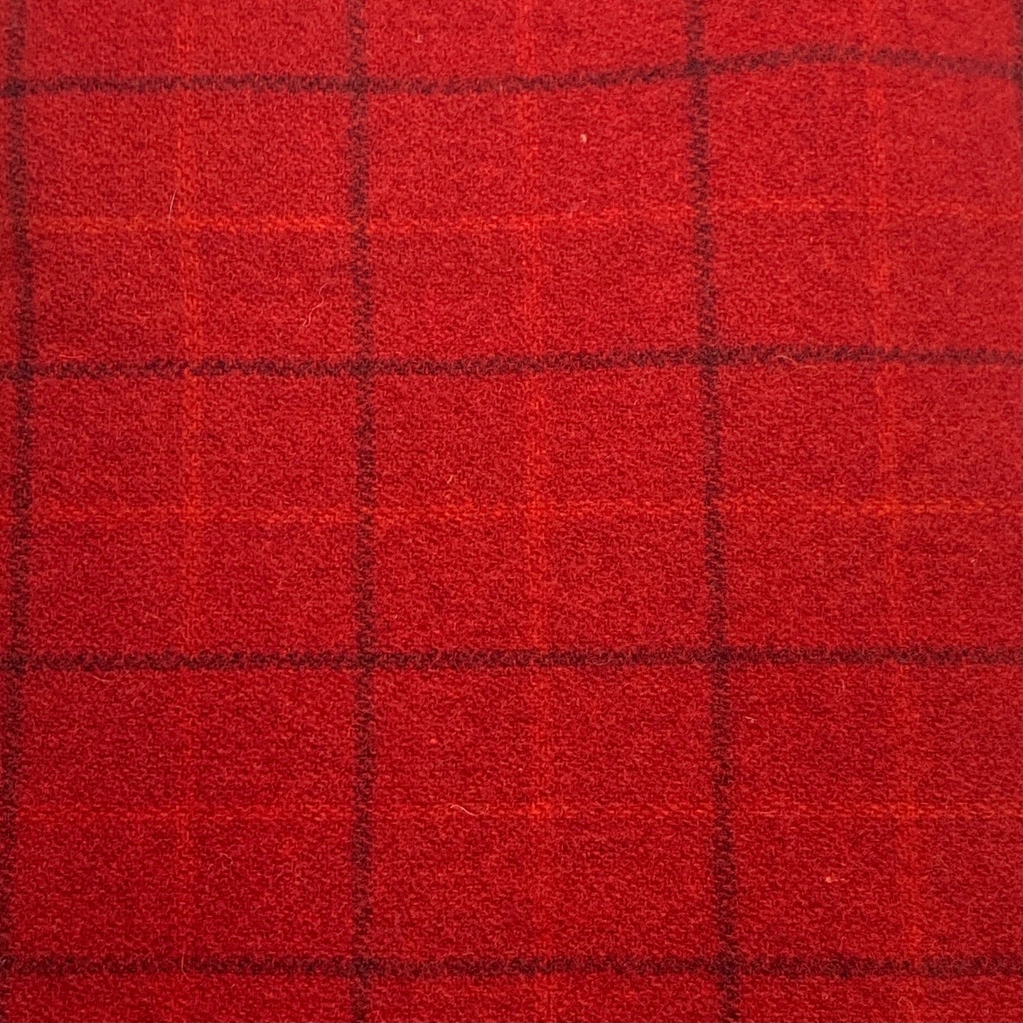 Dyed Wool - Rich Red