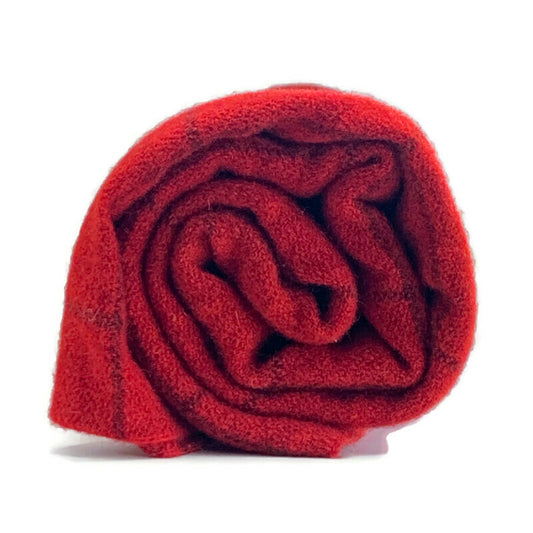 Dyed Wool - Rich Red