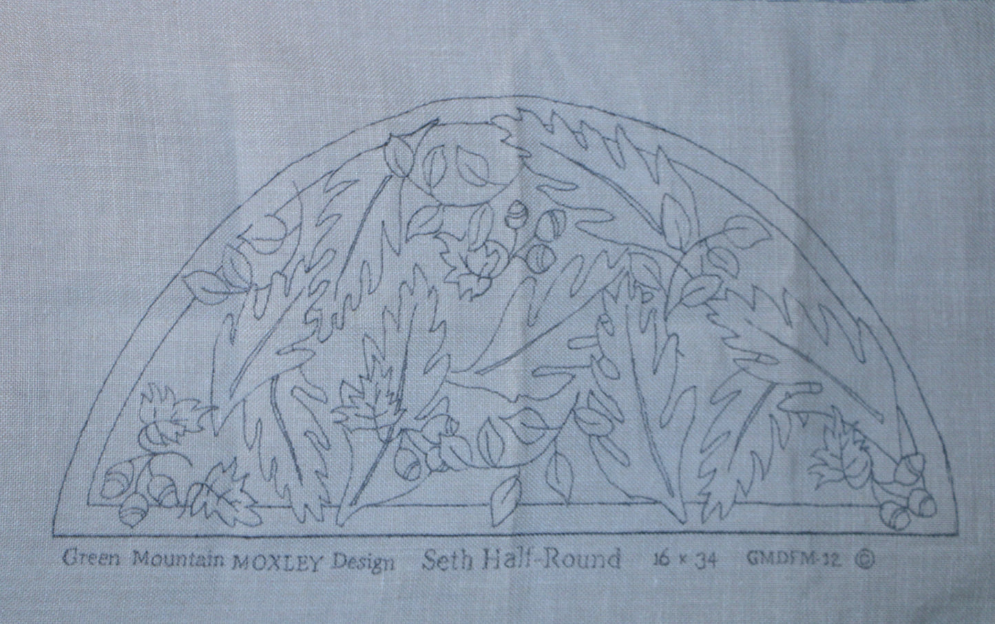 Green Mountain Design - Moxley Seth Half-Round - Rug Hooking Supplies