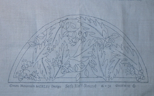 Green Mountain Design - Moxley Seth Half-Round - Rug Hooking Supplies