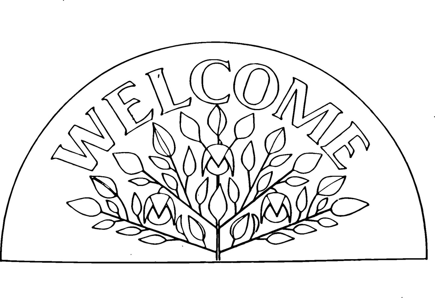 DiFranza Designs - Shaker Welcome Rug - Rug Hooking Supplies