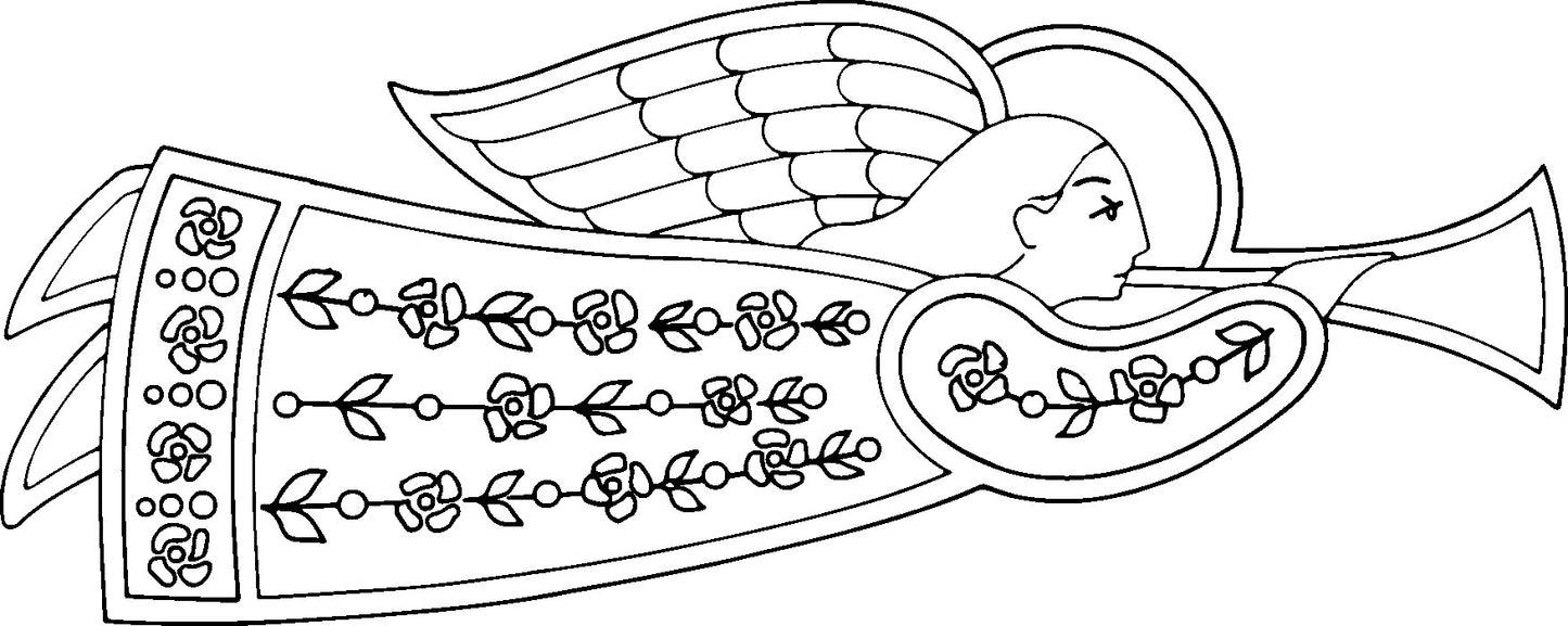 DiFranza Designs - Wall Angel - Rug Hooking Supplies