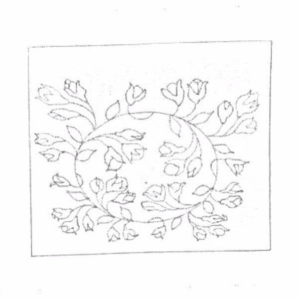 Green Mountain Design - Circle of Flowers - Rug Hooking Supplies