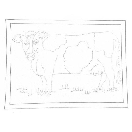 Vermont Cow - 30.5 x 42 - Rug Hooking Supplies