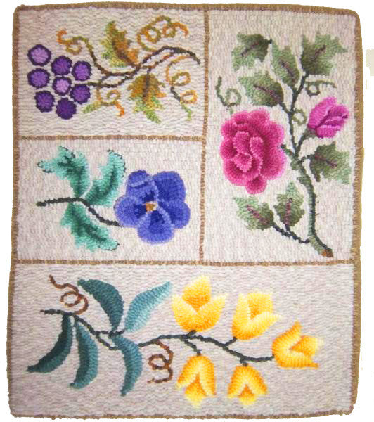 Kit - The Moxley Sampler - Rug Hooking Supplies