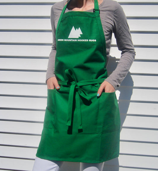 Green Mountain Long Apron - Rug Hooking Supplies