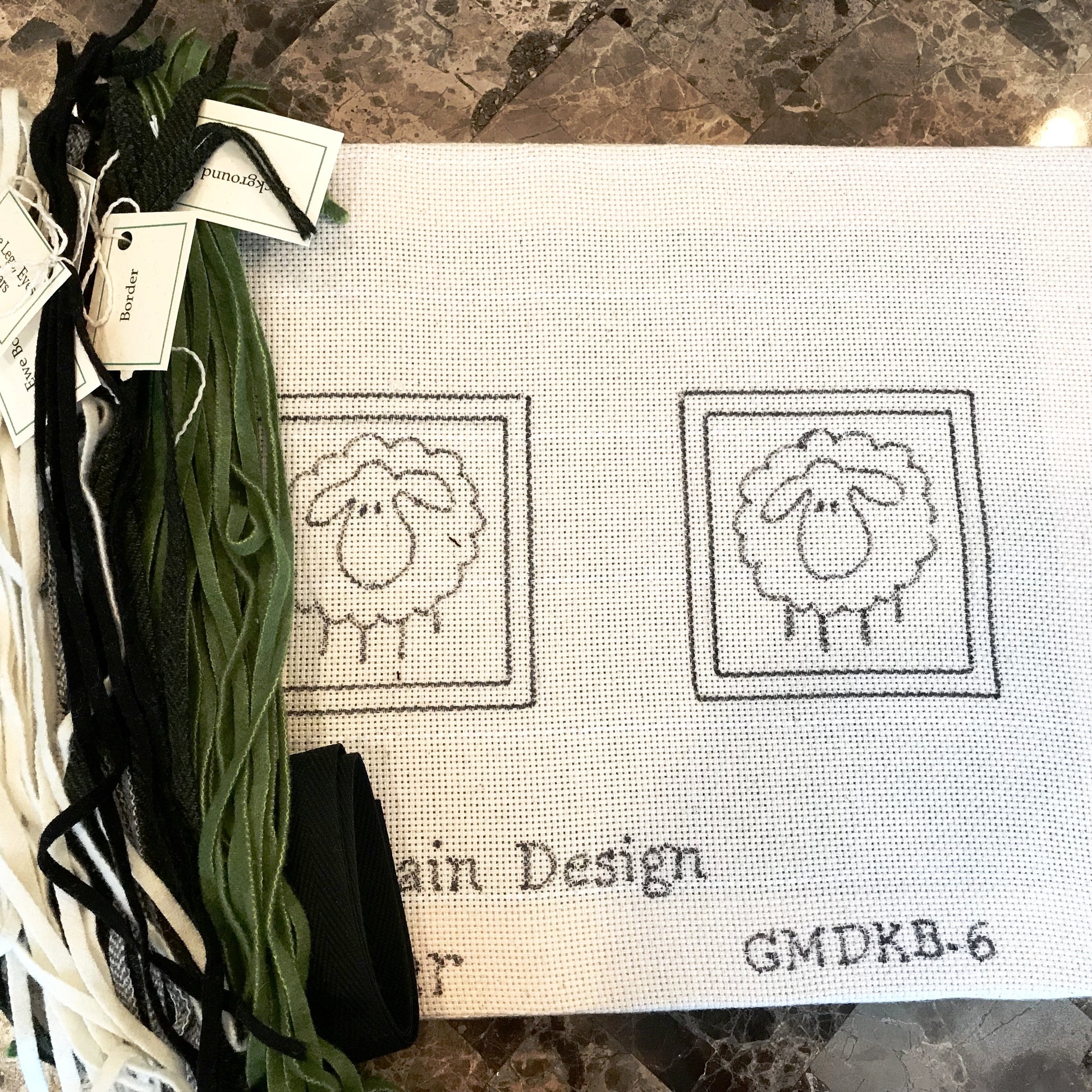 Kit - Ewe Coasters - Rug Hooking Supplies