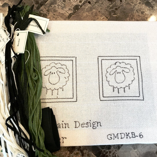 Kit - Ewe Coasters - Rug Hooking Supplies