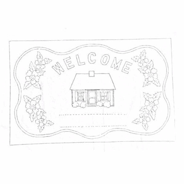 Green Mountain Design - Personal Welcome - Rug Hooking Supplies