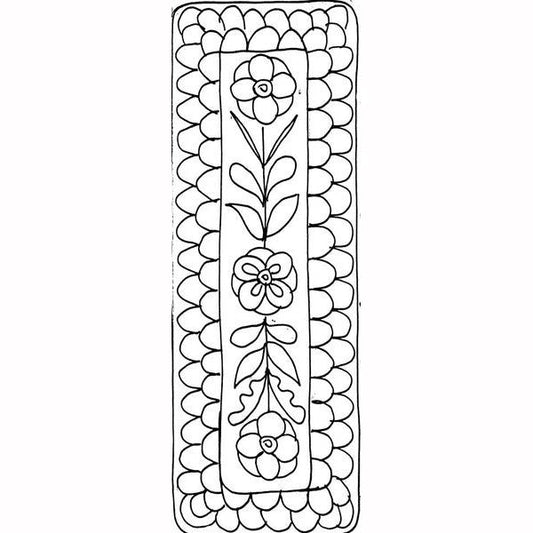 Discount Patterns - Maggie's Penny Runner, on monk's cloth