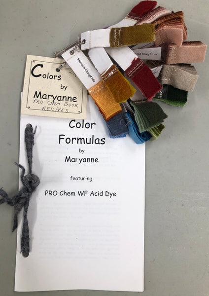 Dye Book- Color Formulas by Maryanne