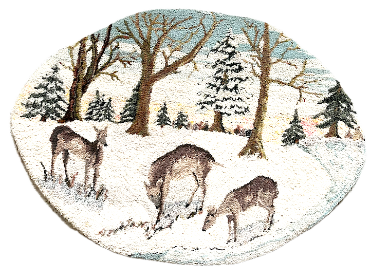Grazing Deer