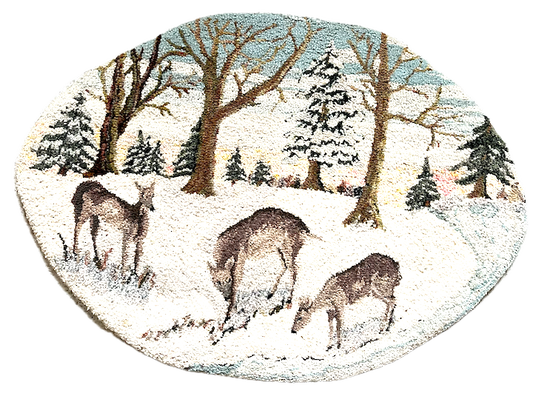 Grazing Deer