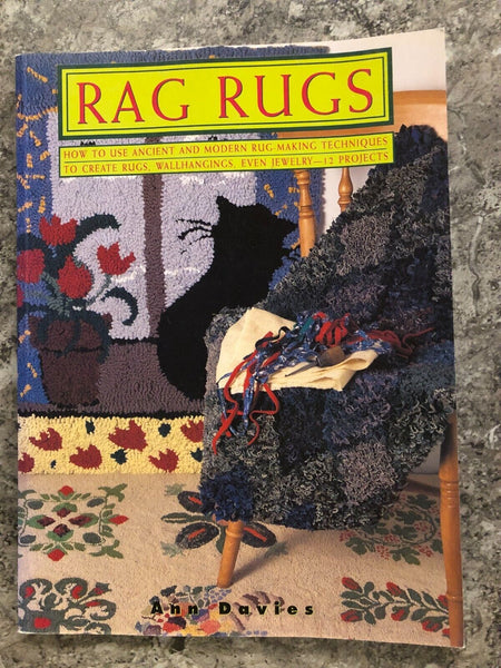 Book - Rag Rugs, by Ann Davies