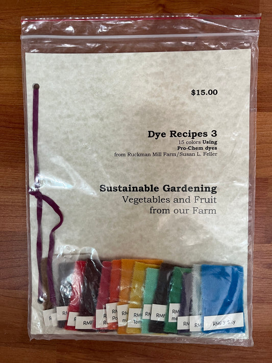 Ruckman Dye Book- Sustainable Gardening