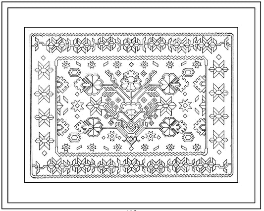 DiFranza Designs - Russian Oriental - Rug Hooking Supplies