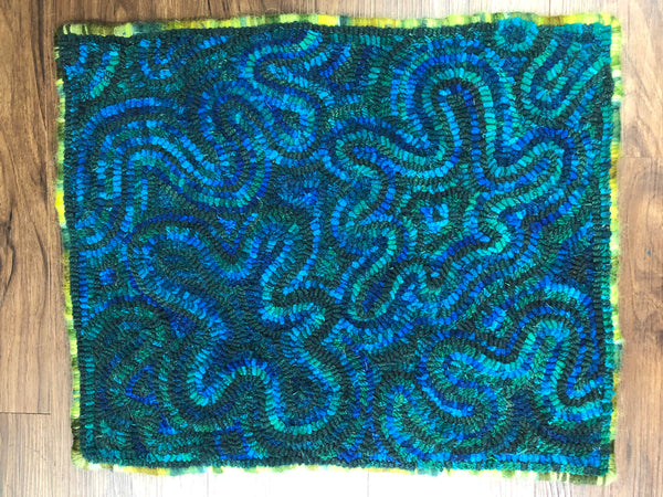 Blue Turquoise Mat