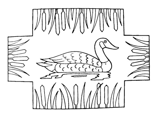 DiFranza Designs - Canada Goose Brick Cover - Rug Hooking Supplies