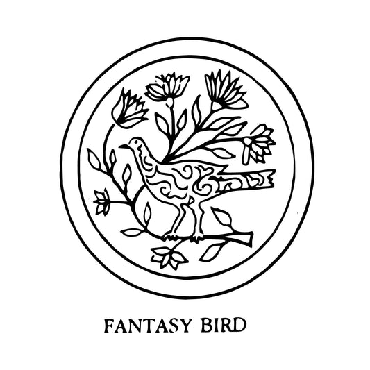 DiFranza Designs - Fantasy Bird Chair Seat - Rug Hooking Supplies