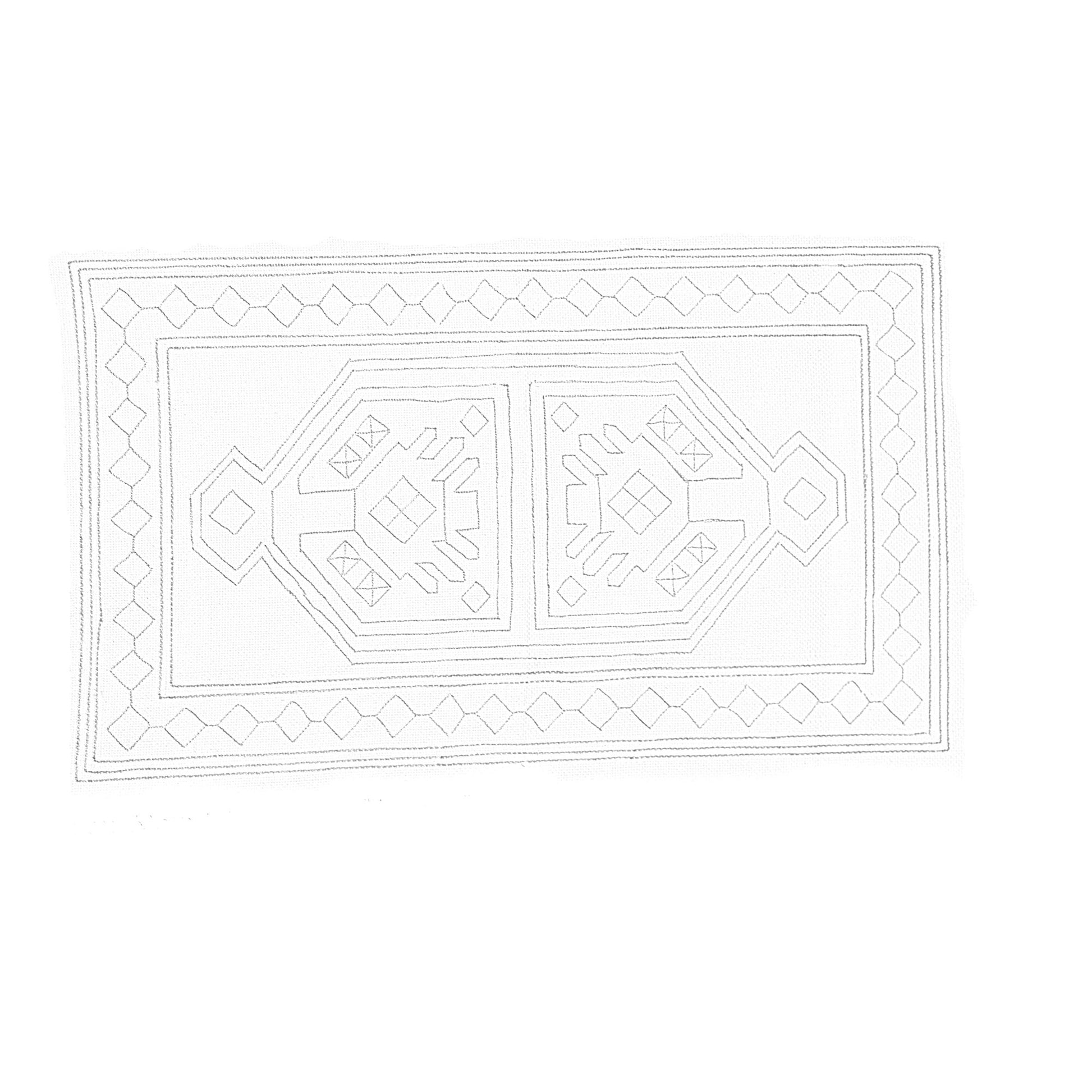 Green Mountain Design - Hamadan Mat - 15x26 - Rug Hooking Supplies