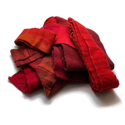 Rainbow Remnants - Red