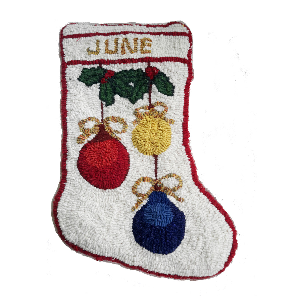 Kit - Ornaments Stocking – Green Mountain Hooked Rugs