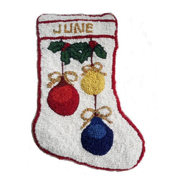 Kit - Ornaments Stocking - Rug Hooking Supplies