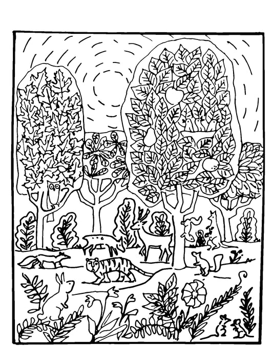 DiFranza Designs - Peace in the Garden - Rug Hooking Supplies