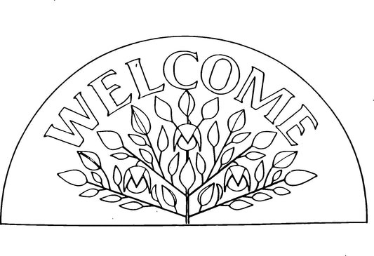 DiFranza Designs - Shaker Welcome Rug - Rug Hooking Supplies