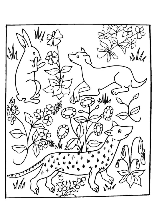 DiFranza Designs - Tapestry Animals - Rug Hooking Supplies