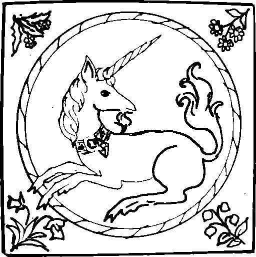 DiFranza Designs - Unicorn Pillow - Rug Hooking Supplies