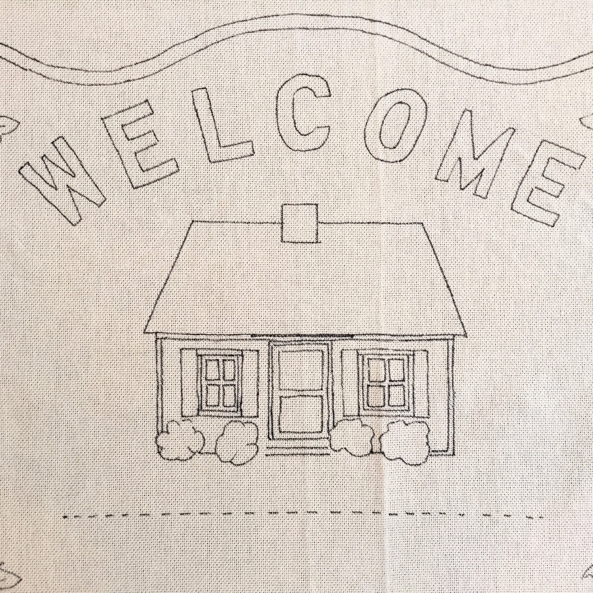 Green Mountain Design - Personal Welcome - Rug Hooking Supplies