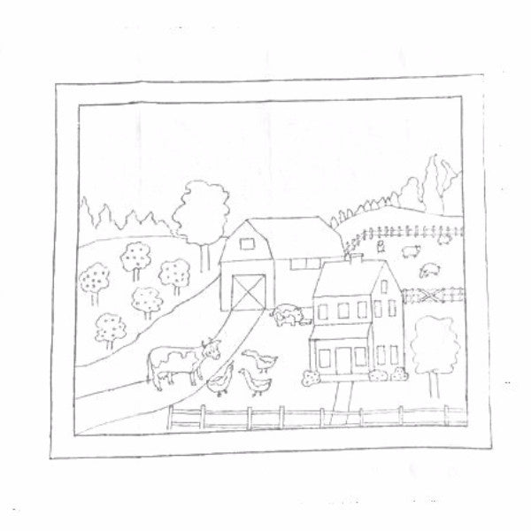 Green Mountain Design - Cow, Geese & Pigs - Rug Hooking Supplies