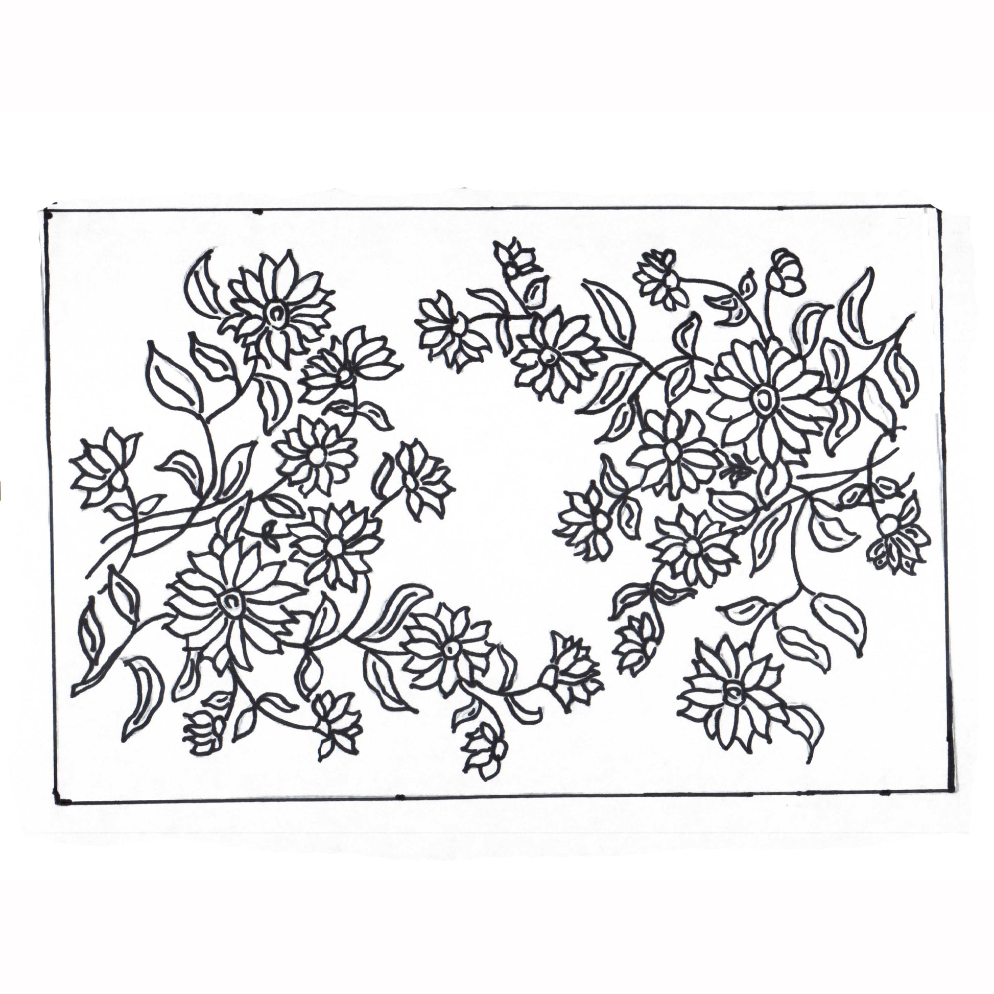 Green Mountain Design - Daisy Garden - Rug Hooking Supplies