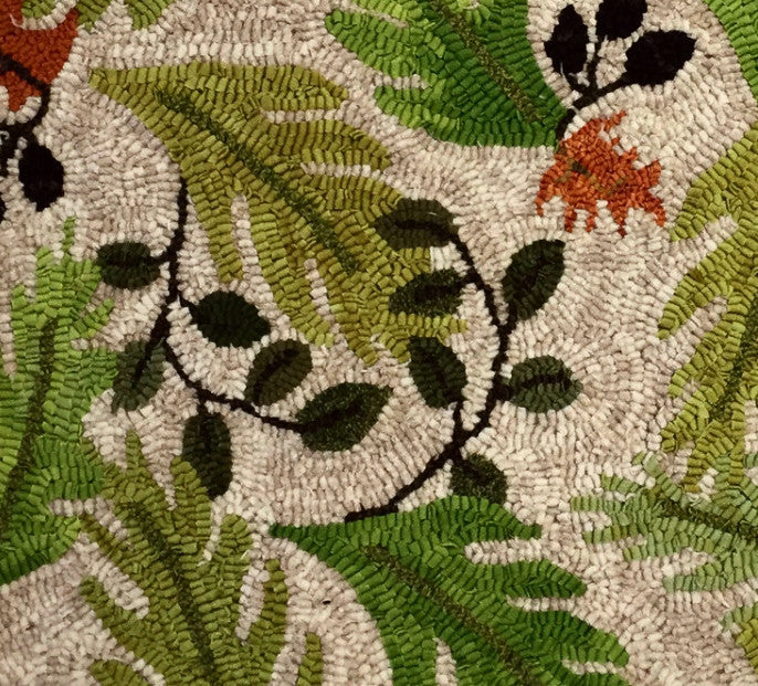Light Leaves - Rug Hooking Supplies